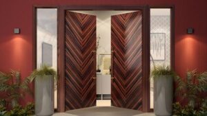 WPC doors UAE — termite-proof interior door by Fatima Doors Industry Umm Al Quwain