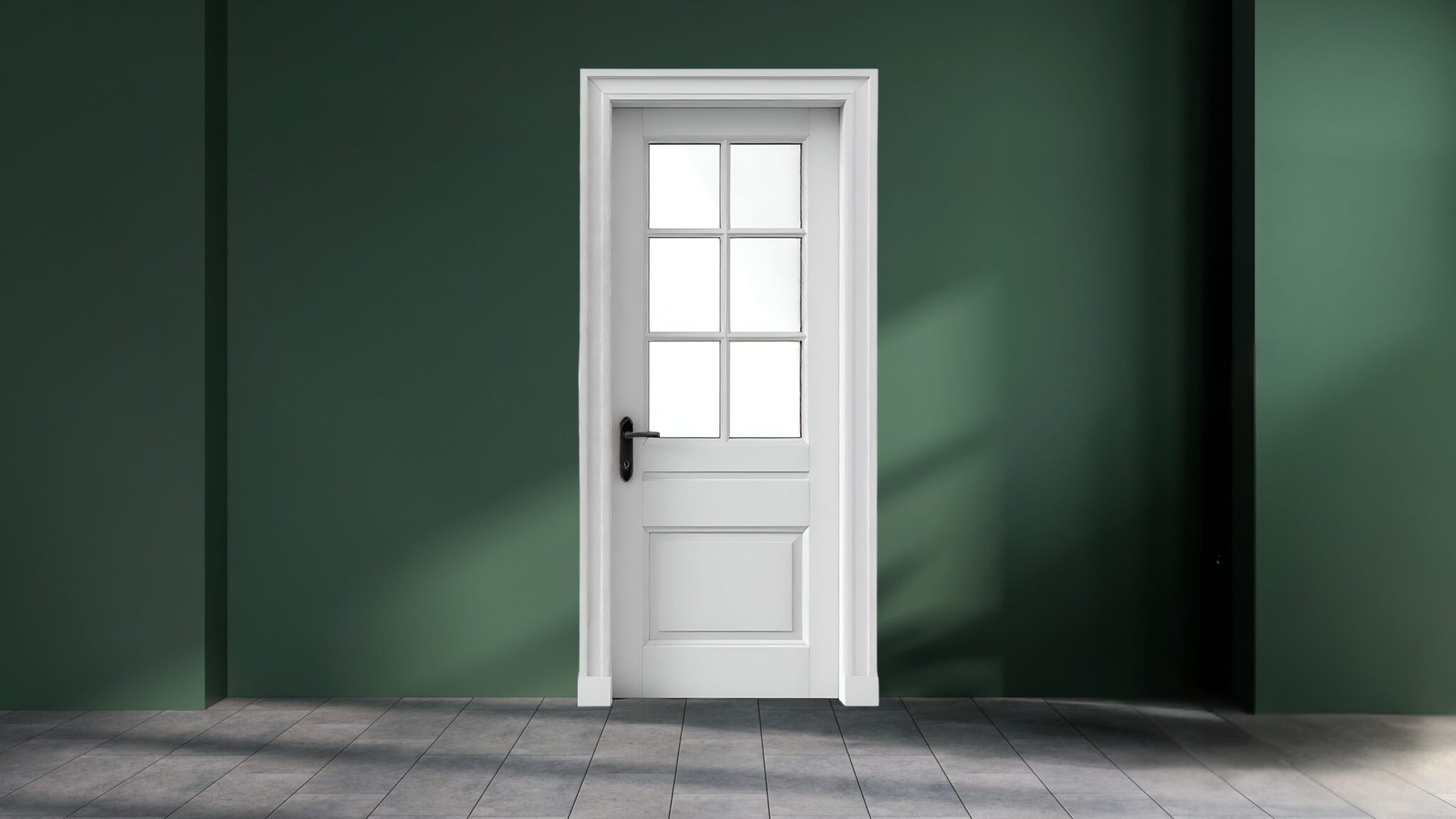 WPC doors UAE — termite-proof interior door by Fatima Doors Industry Umm Al Quwain