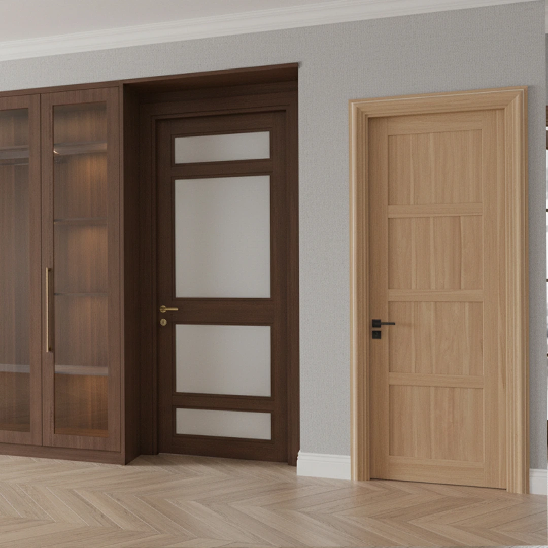 WPC doors UAE — termite-proof interior door by Fatima Doors Industry Umm Al Quwain