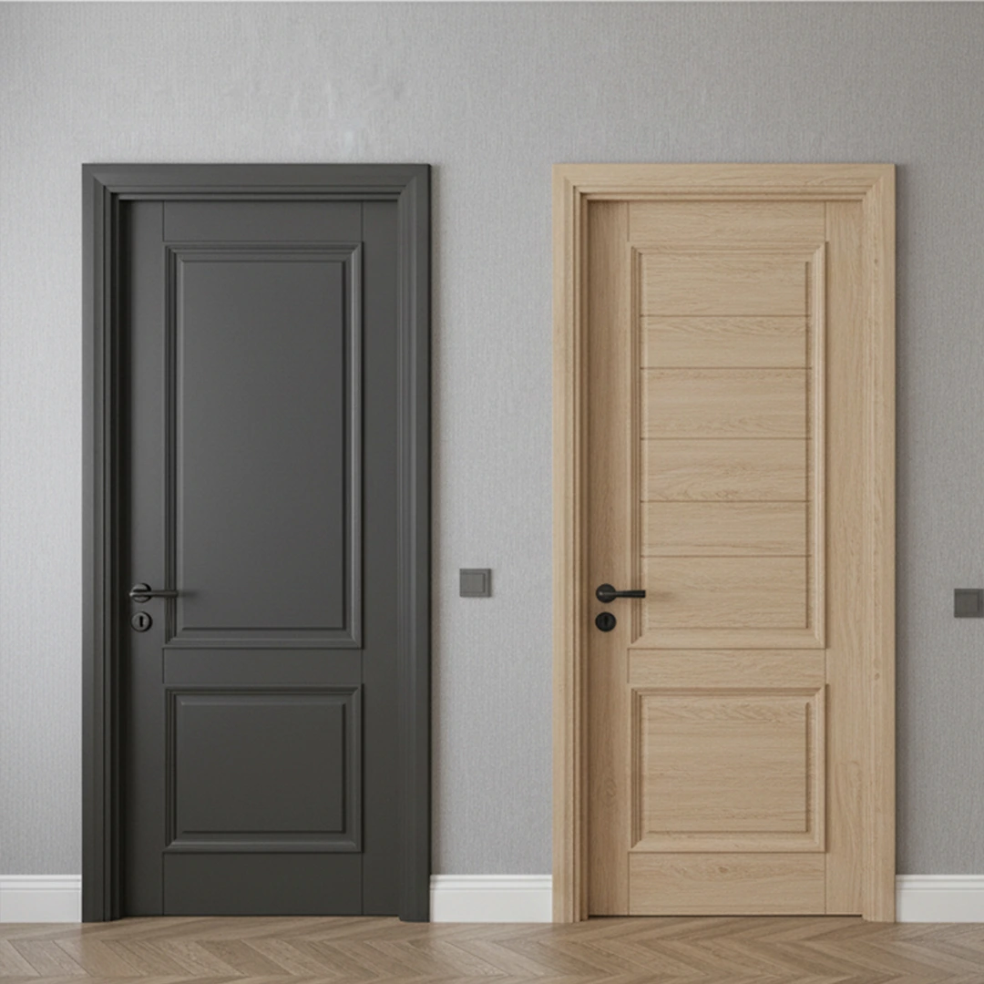 WPC doors UAE — termite-proof interior door by Fatima Doors Industry Umm Al Quwain