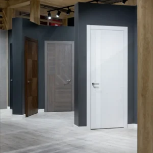 WPC doors UAE — termite-proof interior door by Fatima Doors Industry Umm Al Quwain