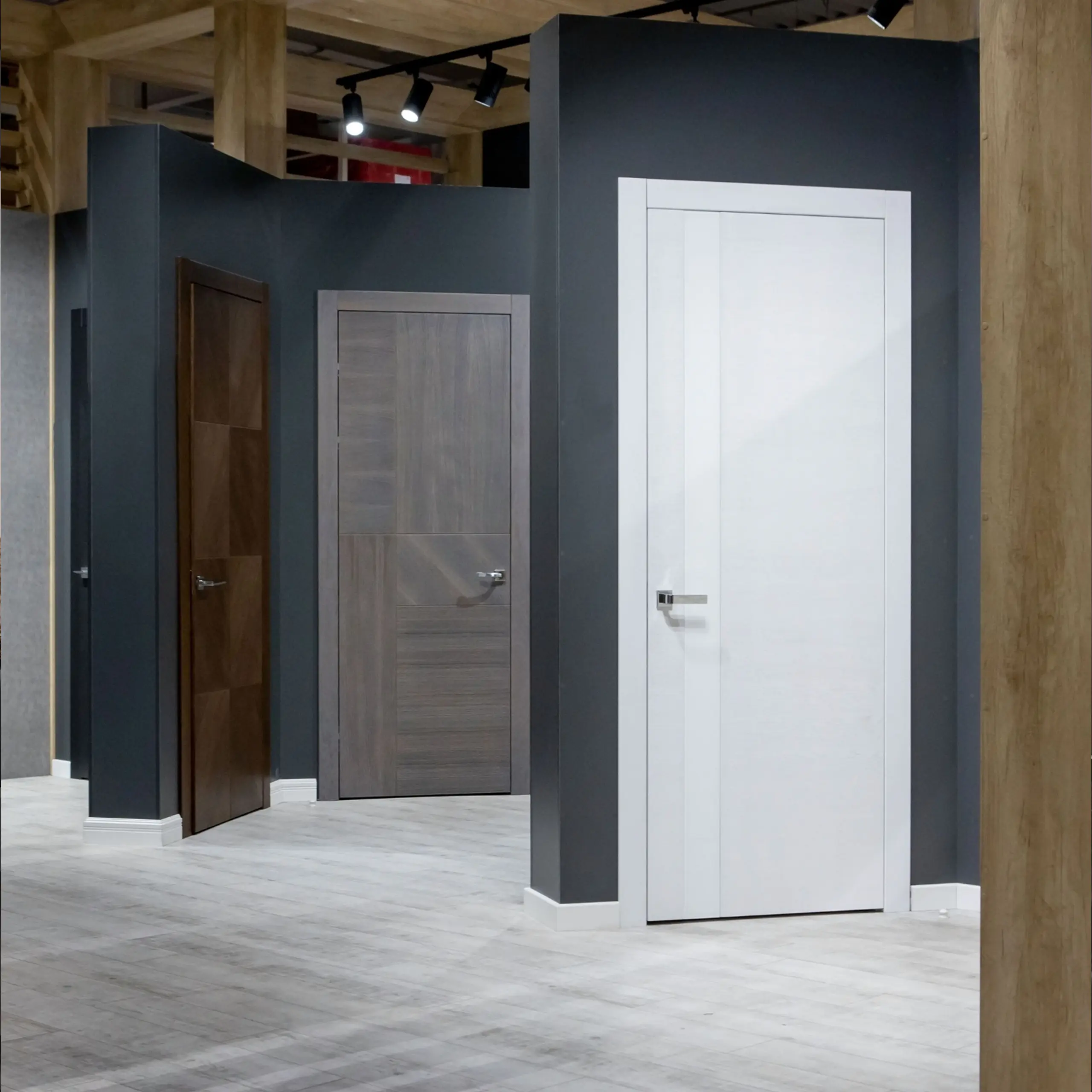 WPC doors UAE — termite-proof interior door by Fatima Doors Industry Umm Al Quwain