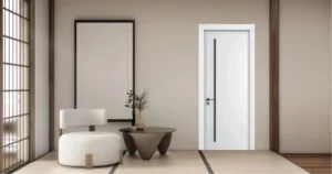 WPC doors UAE — termite-proof interior door by Fatima Doors Industry Umm Al Quwain