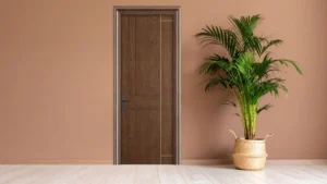 WPC doors UAE — termite-proof interior door by Fatima Doors Industry Umm Al Quwain